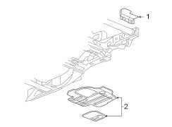 RADIATOR SUPPORT. SPLASH SHIELDS.