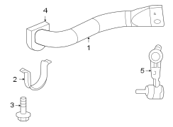 FRONT SUSPENSION. STABILIZER BAR & COMPONENTS.