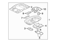 OVERHEAD CONSOLE.