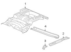 REAR BODY & FLOOR. FLOOR & RAILS.