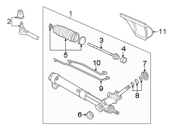 STEERING GEAR & LINKAGE.