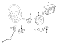 RESTRAINT SYSTEMS. AIR BAG COMPONENTS.