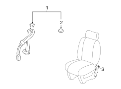 RESTRAINT SYSTEMS. REAR SEAT BELTS.