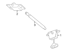 REAR BODY & FLOOR. SPARE TIRE CARRIER.