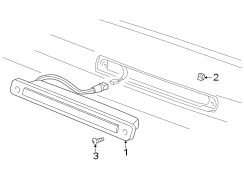 REAR LAMPS. HIGH MOUNTED STOP LAMP.