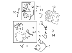 Ride control components.