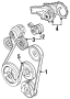 Engine Water Pump Pulley