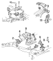 ENGINE / TRANSAXLE. ENGINE & TRANS MOUNTING.