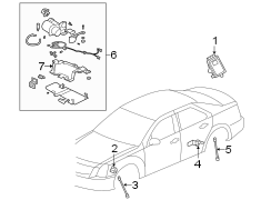 Ride control components.