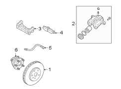 REAR SUSPENSION. BRAKE COMPONENTS.