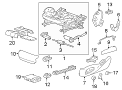 SEATS & TRACKS. TRACKS & COMPONENTS. (1/1)