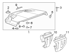 ENGINE APPEARANCE COVER.