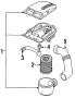 Engine Crankcase Breather Element