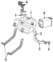 Image of Electric Fuel Pump image for your 2000 GMC Yukon   