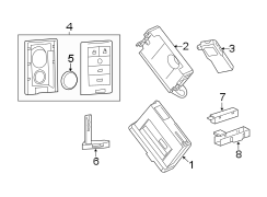 KEYLESS ENTRY COMPONENTS.