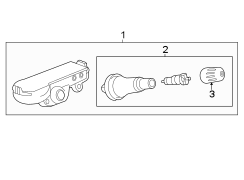 TIRE PRESSURE MONITOR COMPONENTS.