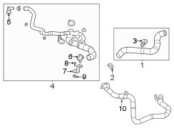 Radiator Coolant Hose Bracket