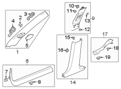 Door Sill Plate (Rear)