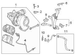 Turbocharger & components.