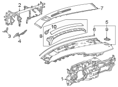 Instrument Cluster Housing Cover