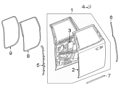 Door Shell (Rear)