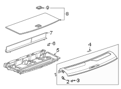 Floor Storage Compartment Lid