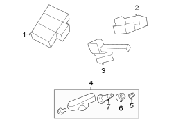 TIRE PRESSURE MONITOR COMPONENTS.