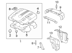 ENGINE APPEARANCE COVER.