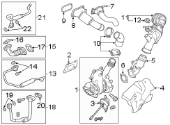 TURBOCHARGER & COMPONENTS.