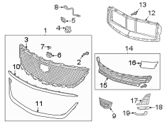 Grille (Upper, Lower)