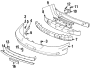 Image of Bumper Cover Spacer Panel (Upper, Lower) image for your 2016 Cadillac ATS Base Coupe 2.0L Ecotec A/T AWD 