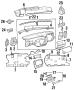 Image of Instrument Panel Cover (Upper, Lower) image for your 2005 Chevrolet Tahoe  LT Sport Utility  