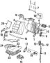 SEATS & TRACKS. FRONT SEAT COMPONENTS.