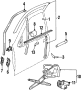 Image of Window Regulator image for your 2014 Chevrolet Spark   