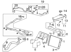 RADIATOR & COMPONENTS.