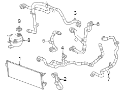 Hose. Coolant. Motor. Drive. Battery Pack. Inverter Line. S. Cooling line that.