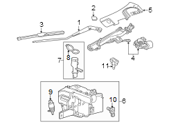 Wiper. Linkage. Motor. Incl.Windshield Wiper.