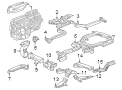 Instrument Panel Air Duct (Lower)