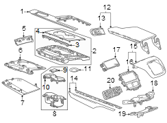 Console Trim Panel