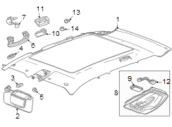 Image of Reading Light image for your Chevrolet Silverado  