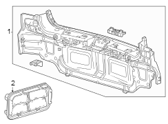 Rear Body Panel (Rear, Upper)