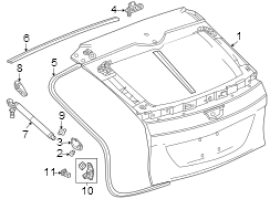 Guide. Wedge - Liftgate (Body SI). 