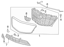 Grille (Upper, Lower)