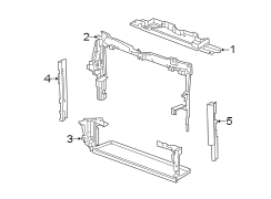 Radiator Support Baffle (Upper)