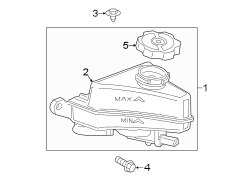 Brake Master Cylinder Reservoir