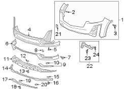 Bumper Trim (Upper, Lower)