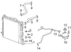 RADIATOR & COMPONENTS.