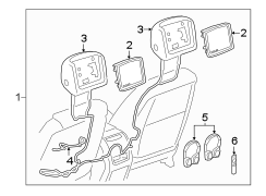 Image of Video Monitor image for your 2024 Cadillac XT6   