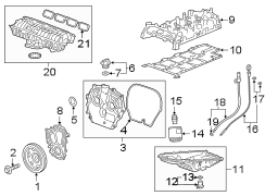 Engine / transaxle. Engine parts.