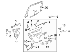 Door Trim Panel Pocket